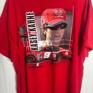 Red Graphic Men's Shirt vintage Kasey Kane